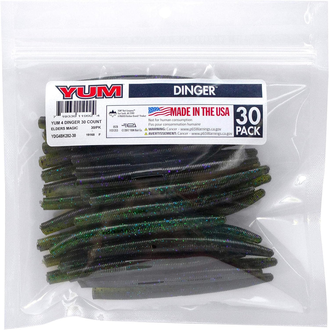 Yum - Dinger 4 inch 30 pack