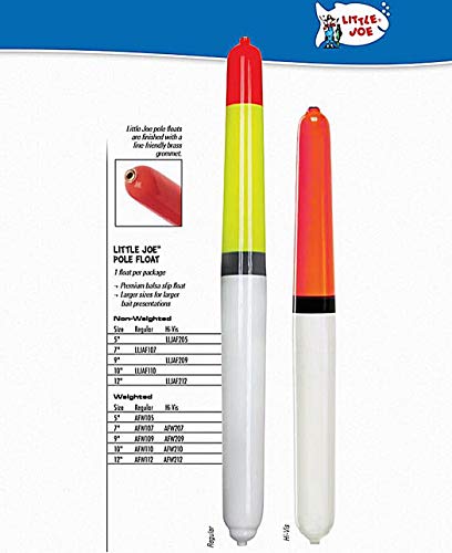 Lindy Little Joe High Visibility Weighted Pole Floats